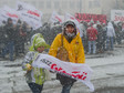 Łódź: pikieta przeciw zwolnieniom w Coca-Coli