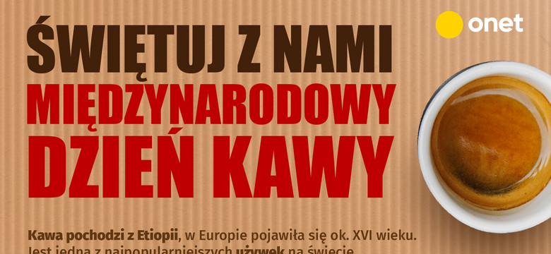 Świętuj Międzynarodowy Dzień Kawy i dowiedz się więcej na jej temat! [INFOGRAFIKA]