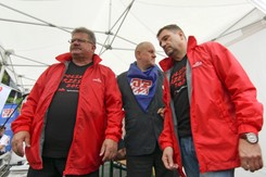 Bieda związkowca? Na strajk zakłada zegarek za 3,3 tys. zł