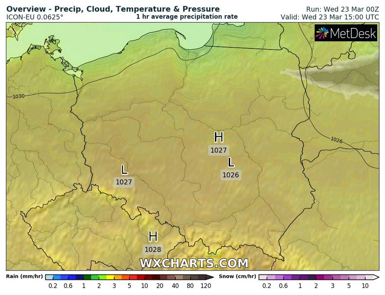 W większości kraju niebo będzie bezchmurne