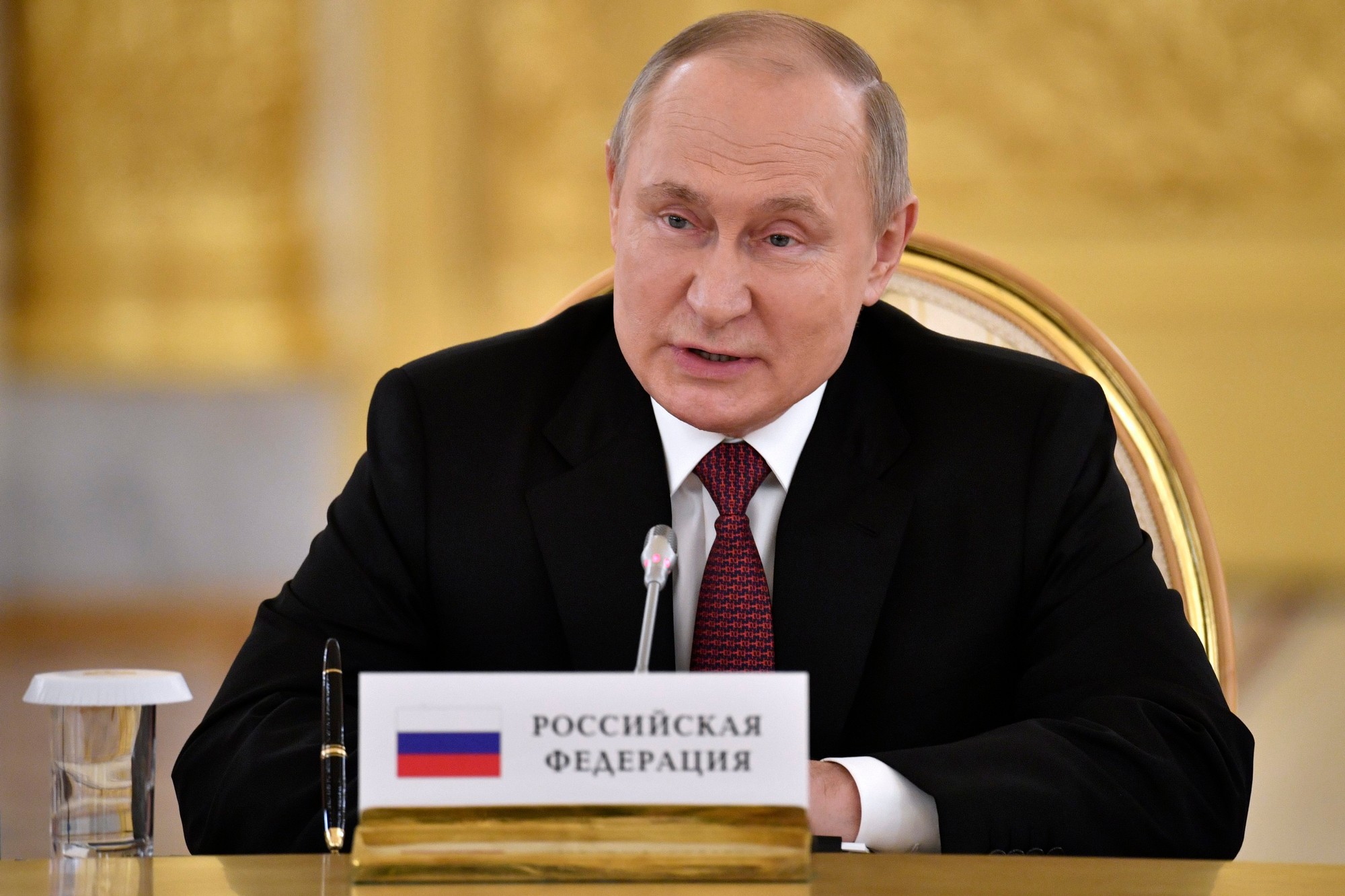 Ruský prezident Vladimir Putin. 