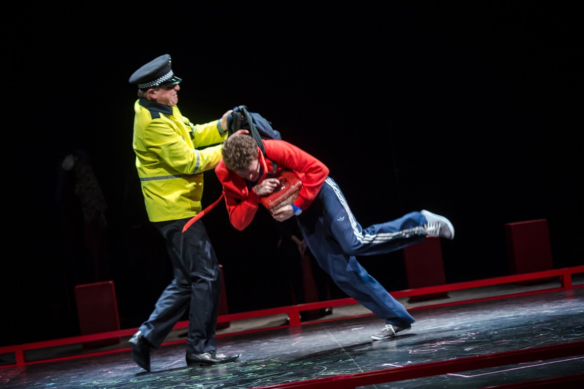 "Dziwny przypadek psa nocną porą", Teatr Dramatyczny, fot. Kasia Chmura