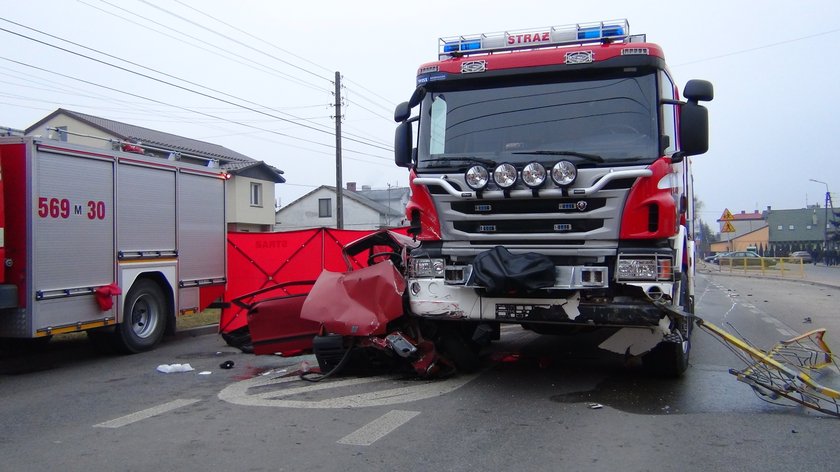 Tragiczny wypadek w Brześcach