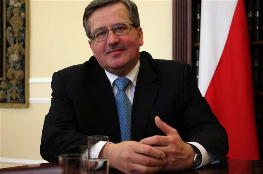 Komorowski chce do Belwederu