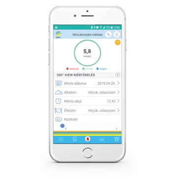Vércukornaplózás egyszerűen: Ezzel a mobilalkalmazással és vércukorszint-mérővel  hihetetlenül könnyű az ellenőrzés | EgészségKalauz