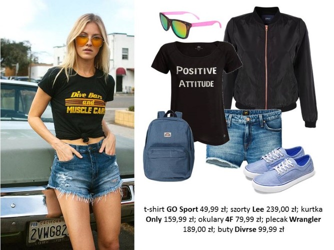 Koszulki z nadrukami. STYLIZACJE