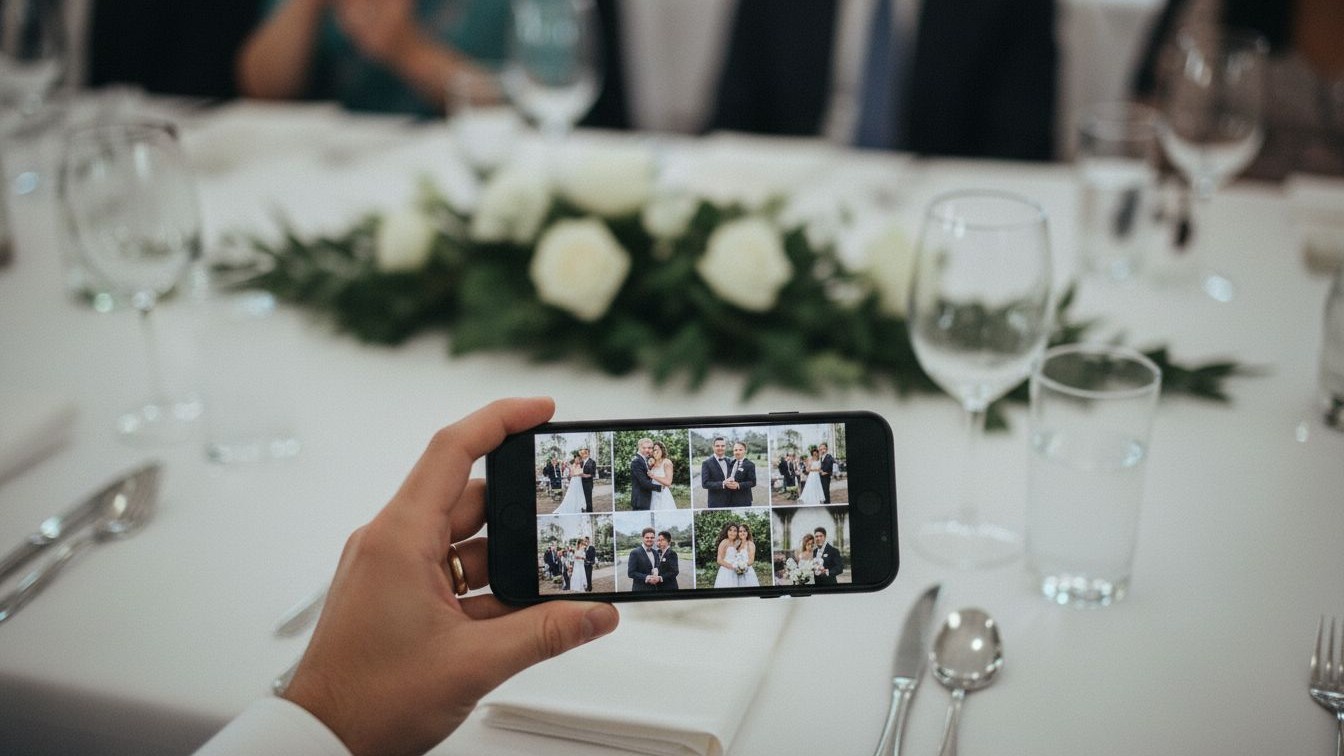 Nunta digitală în România: invitații online și poze găsite cu un selfie