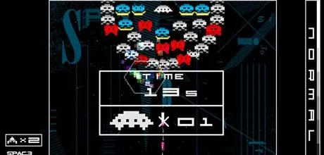 Screen z gry "Space Invaders Extreme"