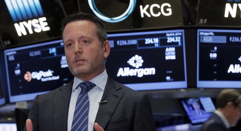 Allergan CEO Brent Saunders