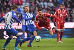 Liga niemiecka: Wpadka Bayernu. Lewandowski bez gola w 250. występie