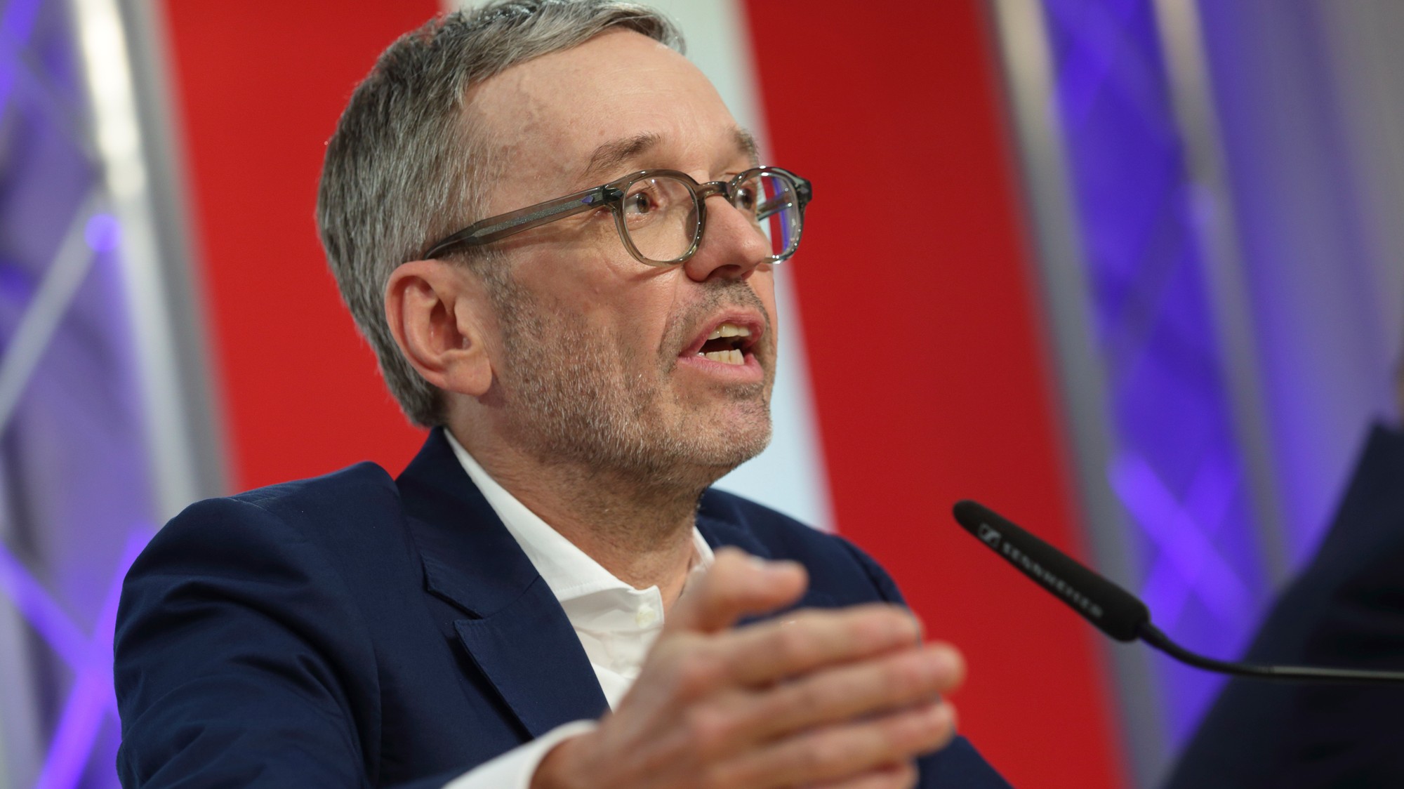 Predseda Slobodnej strany Rakúska (FPÖ) Herbert Kickl.