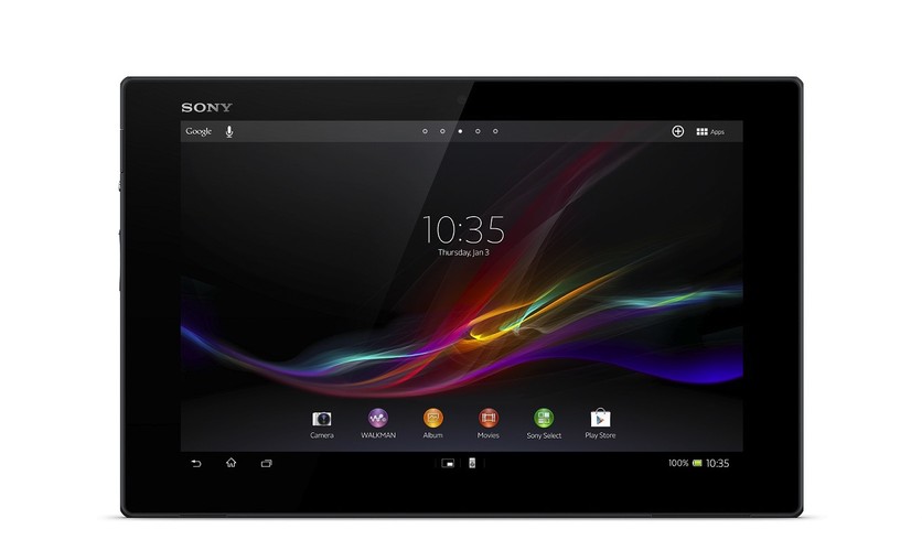 <b>Sony Xperia Tablet Z</b>
<br><br>
Xperia Tablet Z, to kolejne z urządzeń, w którym świetny design współgra z mocną specyfikacją techniczną. Wodoodporny tablet został wyposażony w 10,1-calowy wyświetlacz o rozdzielczości 1920x1080 oraz bardzo wydajny procesor Qualcomm Snapdragon S4 Pro. Xperia Z, to również jeden z najsmuklejszych tabletów dostępnych na rynku.
<br>
<br>Ekran: 10,1