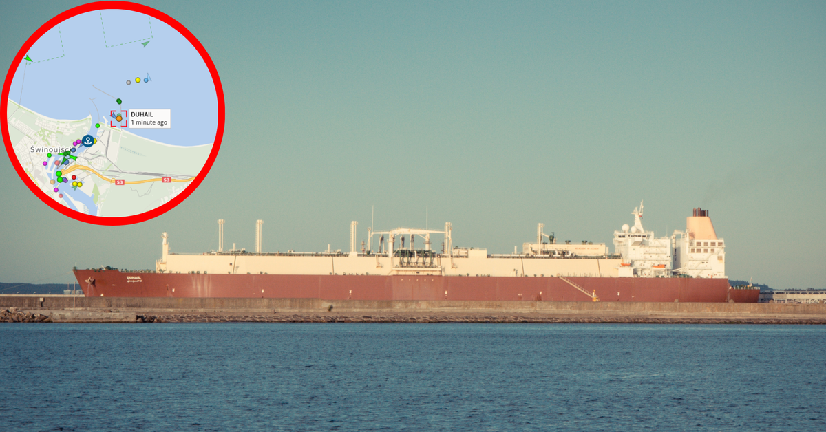 Ostatni statek z gazem z Kataru. Do Polski ruszył przed wojną