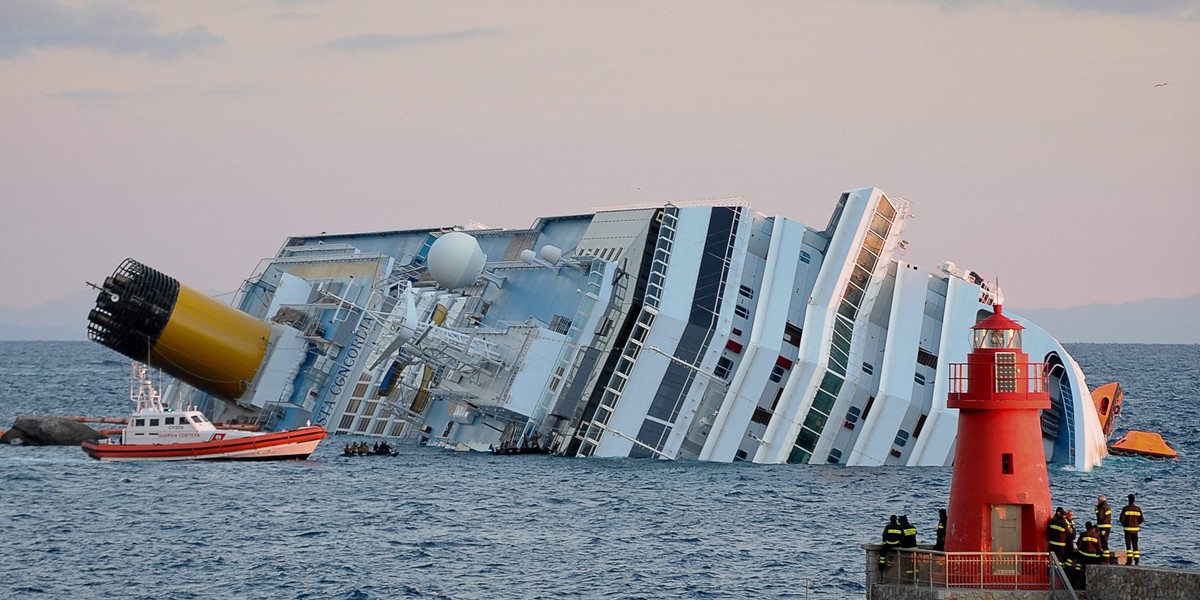 Wyrok w sprawie katastrofy statku Costa Concordia