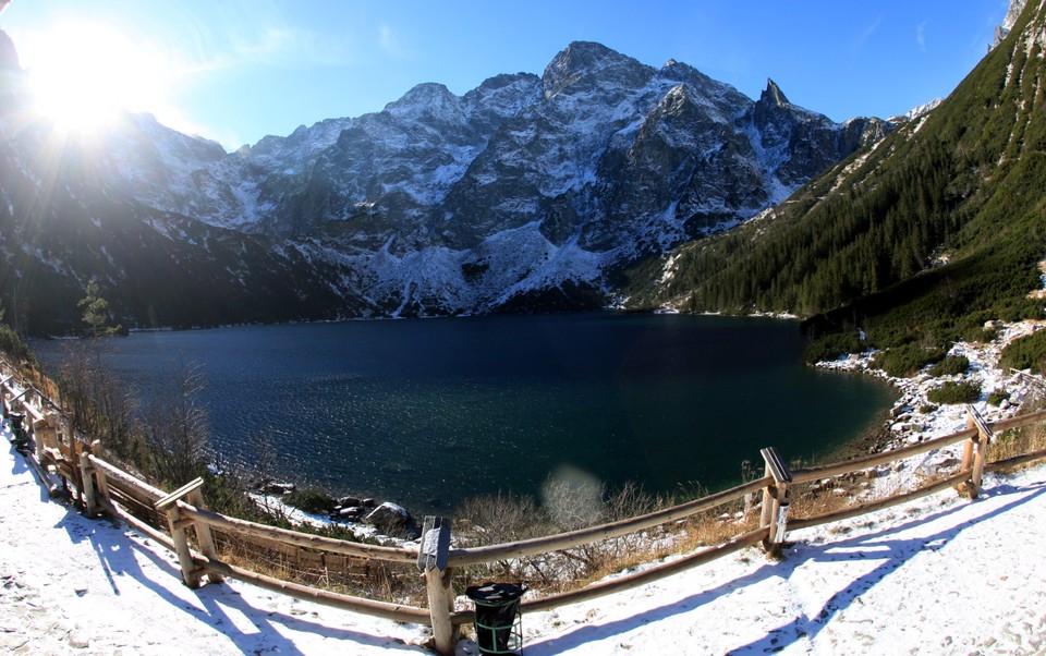 Zakopane, Morskie Oko, fot. PAP/Grzegorz Momot