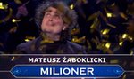 "Milionerzy" – Mateusz Żaboklicki szóstym milionerem w historii teleturnieju!