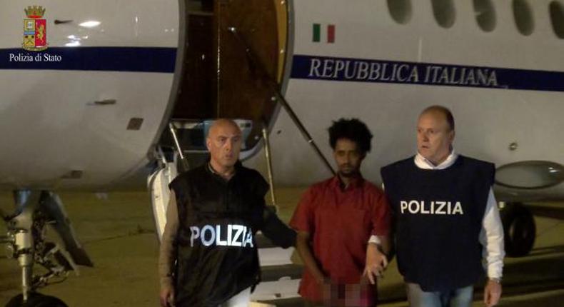 Suspected human trafficking kingpin extradited from Sudan to Italy