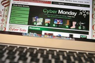 Online Shoppers Search For Cyber Monday Deals