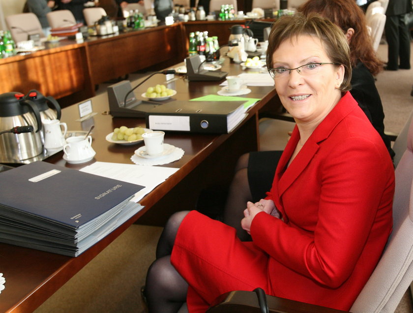 Ewa Kopacz, jako minister zdrowia w 2008 roku.