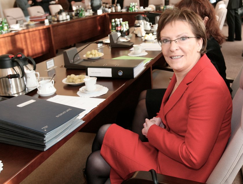 Ewa Kopacz, jako minister zdrowia w 2008 roku.