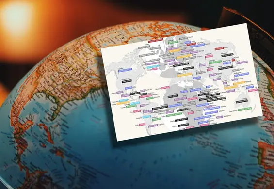 Mapa pokazuje, w czym najlepsze są poszczególne kraje. Polska może być zaskoczeniem