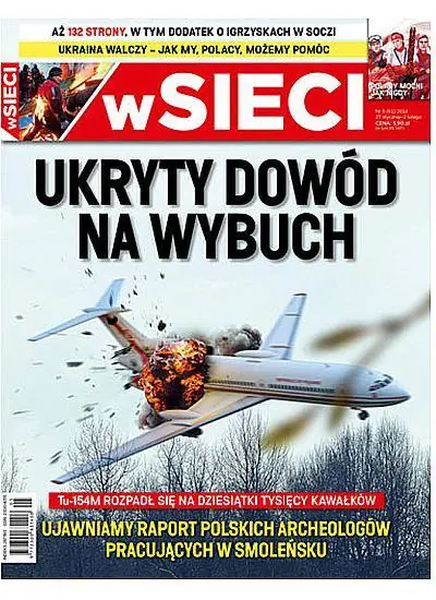 Okładka &quot;wSieci&quot; z 2014 roku