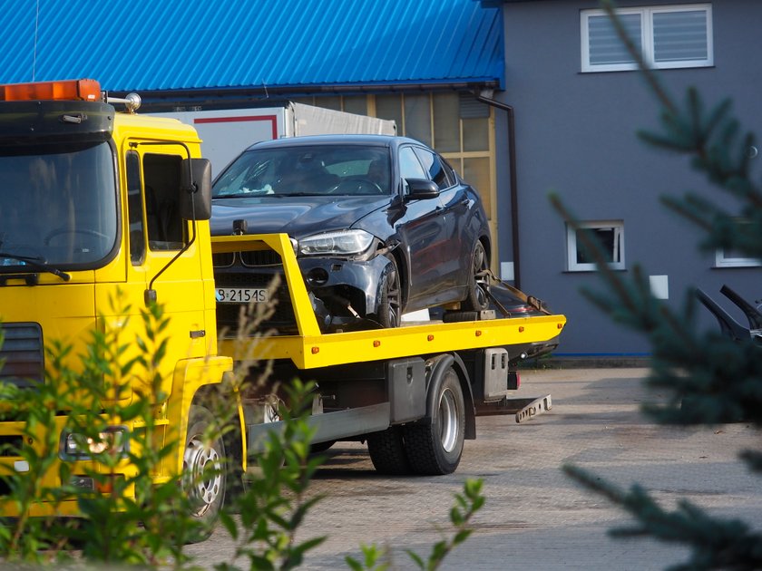 Rozbite auto Kamila Durczoka