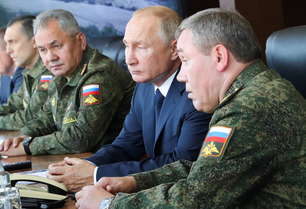 Władimir Putin, Siergiej Szojgu i Walerij Gierasimow
