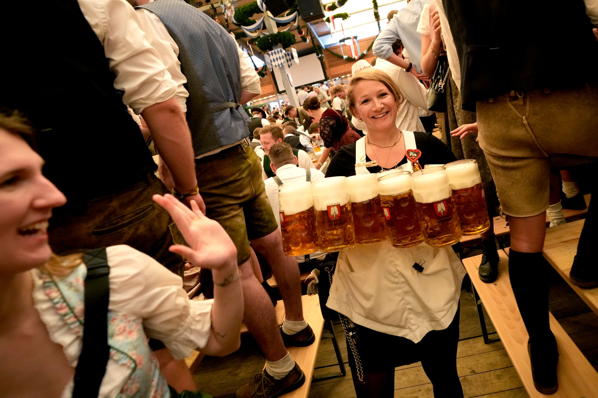 Oktoberfest v bavorskom Mníchove.