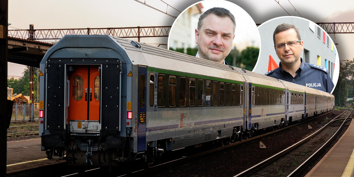 Marcin Samsel i Mariusz Sokołowski komentują sprawę policjanta, zatrzymanego za paraliżowanie ruchu pociągów.