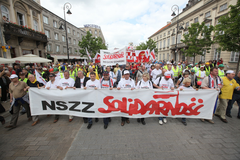 NSZZ "Solidarność": dość biedy