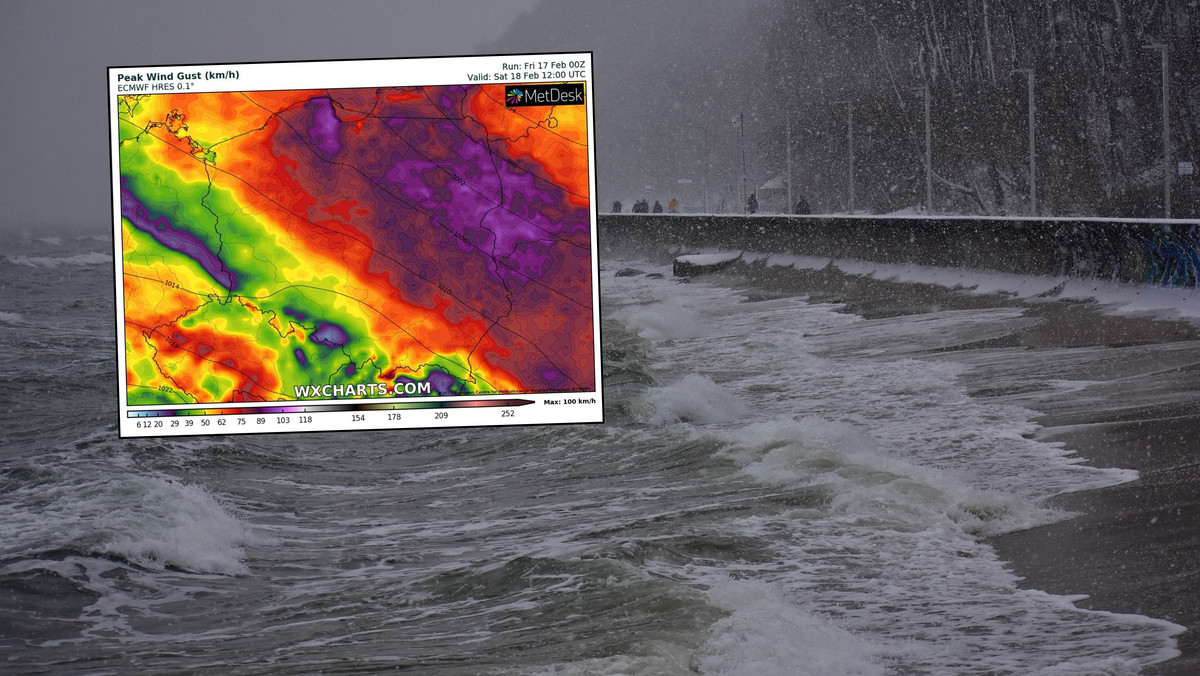Pogoda w weekend nie da nam wytchnienia. Na wichurach się nie skończy