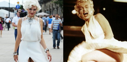 Polska aktorka w roli Marilyn Monroe