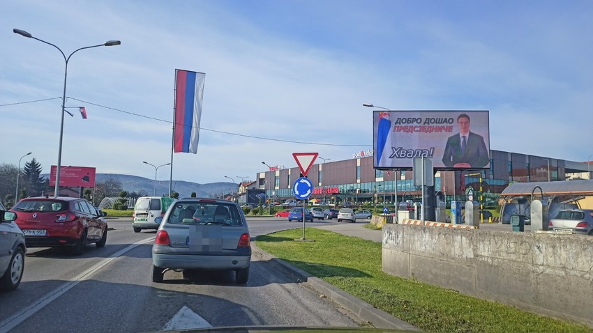 Bilbord dobrodošlice