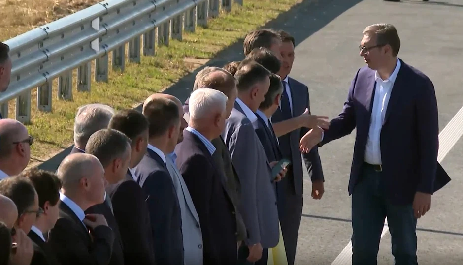 Vučić na Moravskom koridoru