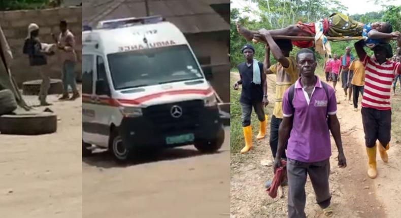 Ambulance used to convey cement as Ghanaians die due to its unavailability