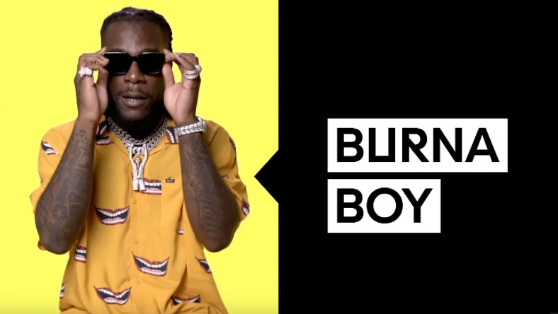 Burna Boy breaks down 'Anybody' on 'Verified' by Genius. (YouTube/Genius)