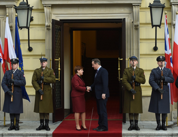 Szydło: Wielka Brytania jest partnerem strategicznym. Spotkanie premierów Polski i Wielkiej Brytanii
