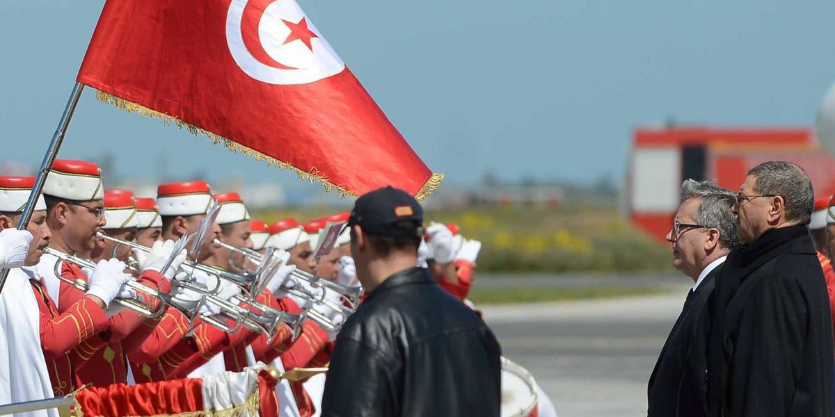 Marsz przeciw terroryzmowi w Tunezji 