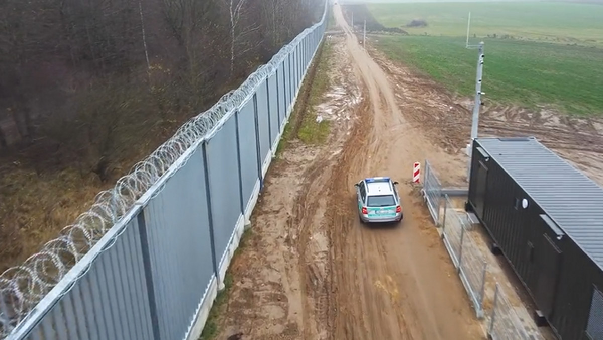 Zapora elektroniczna na granicy z Białorusią już otwarta