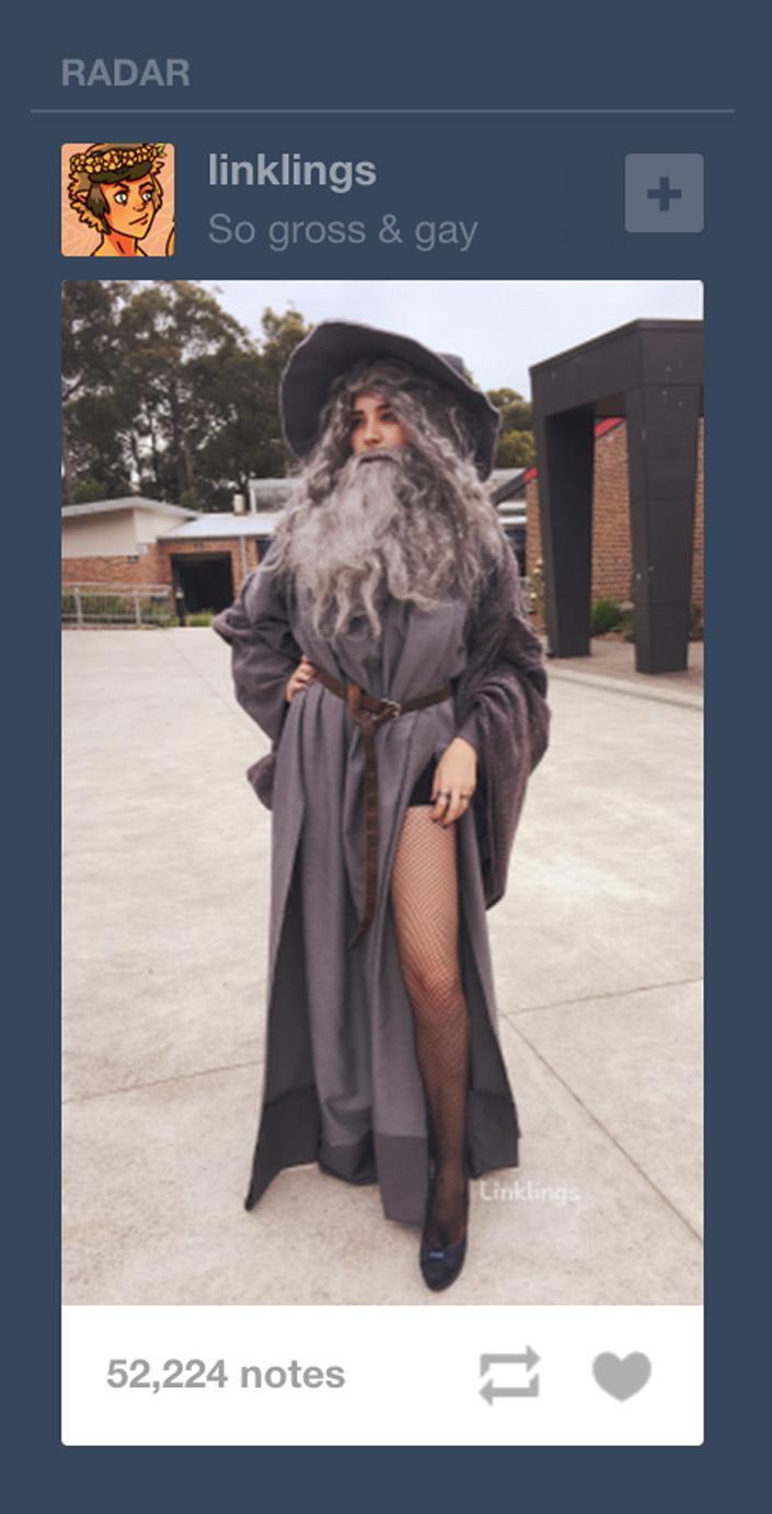 Formás lábú Gandalf-lány lett az internet sztárja - fotó! - Blikk