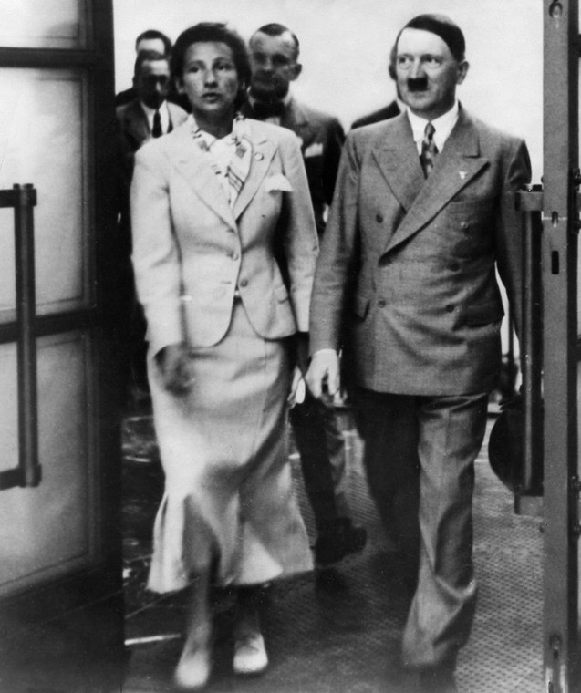 Gerdy Troost i Adolf Hitler, styczeń 1937 r.