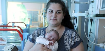 Mała Adelina ważyła niewiele ponad 3 kg. Drugie tyle ważył guz