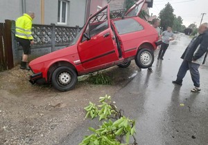 Nezgoda tokom nevremena u Obrežu kod Varvarina 