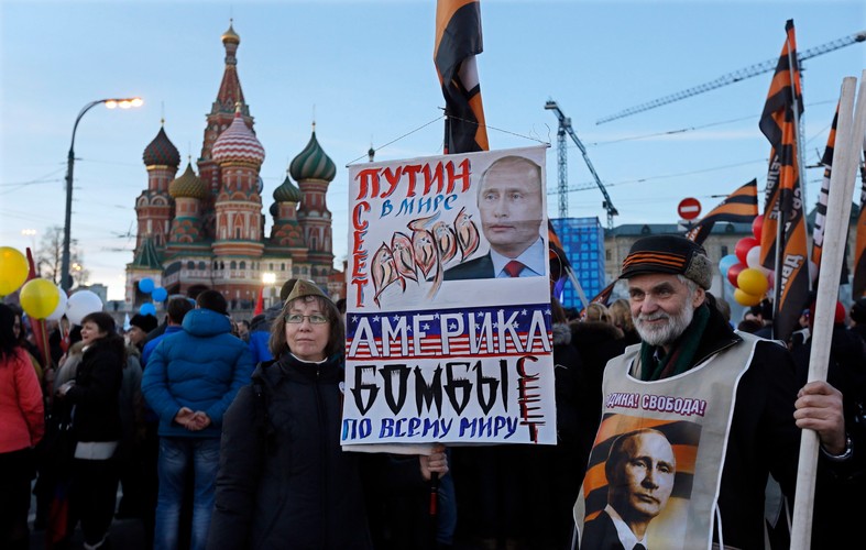 WIELKA UROCZYSTOŚĆ NA PLACU CZERWONYM. PRZEMAWIAŁ WŁADIMIR PUTIN