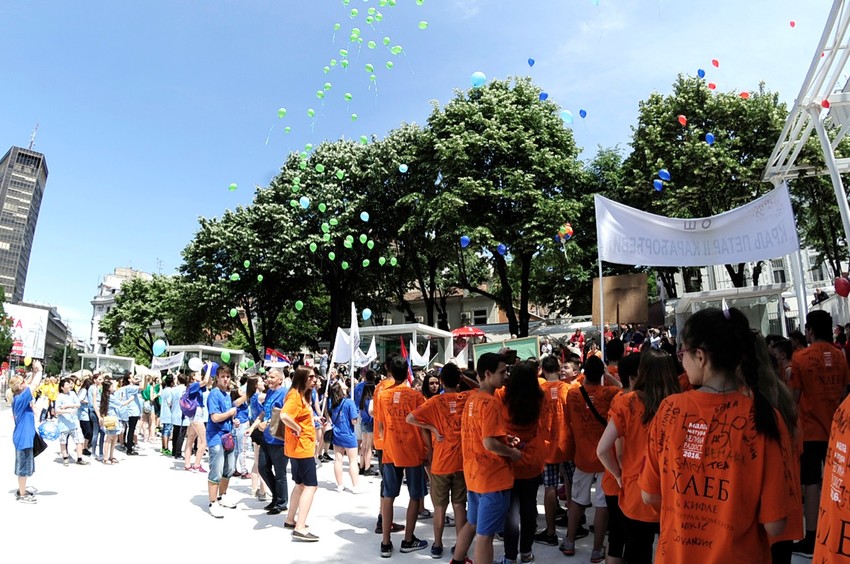 Naša škola je najbolja na Vračaru, tvrde sve boje odreda