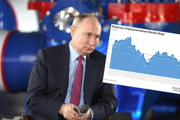 Rezerwy Rosji mocno w dół. Tym razem to może być poważny trend