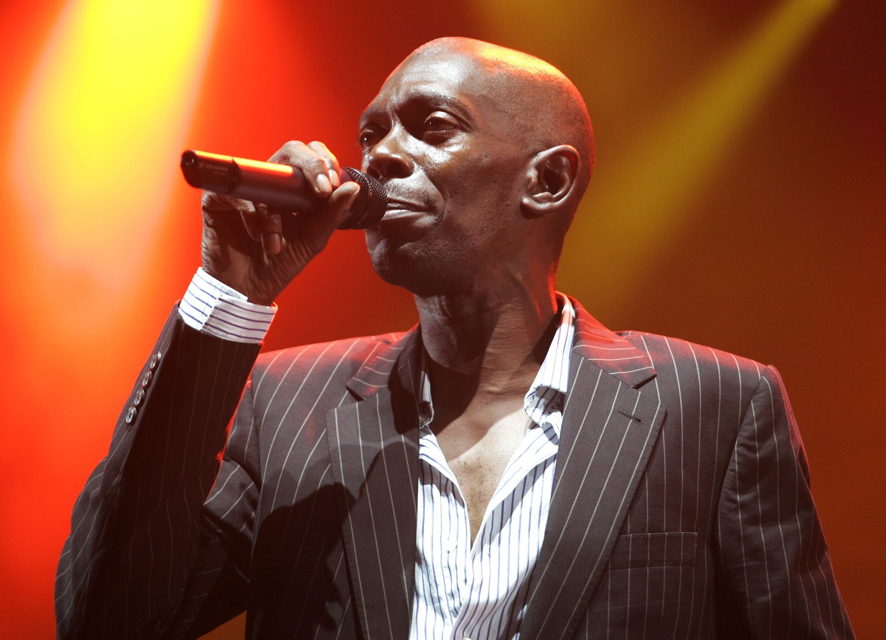 Maxi Jazz z kapely Faithless. 