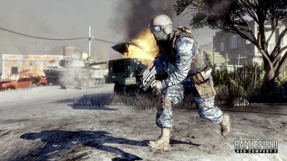 Kadr z gry "Battlefield: Bad Company 2"