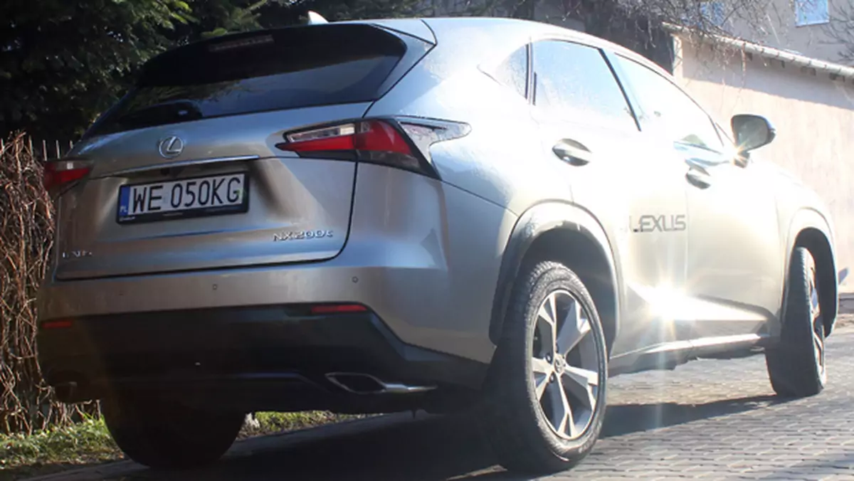 Lexus NX200t – aktywne systemy bezpieczeństwa